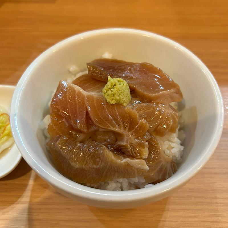 生本マグロのヅケ飯(ガモウスマイル)