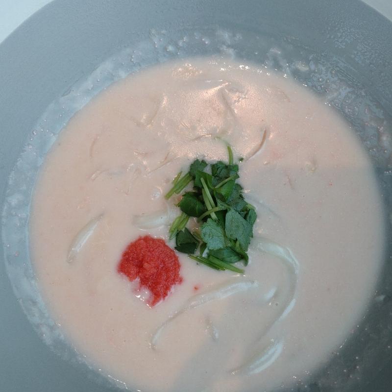 明太子クリームのおうどん(つるとんたん UDON NOODLE Brasserie 渋谷店)