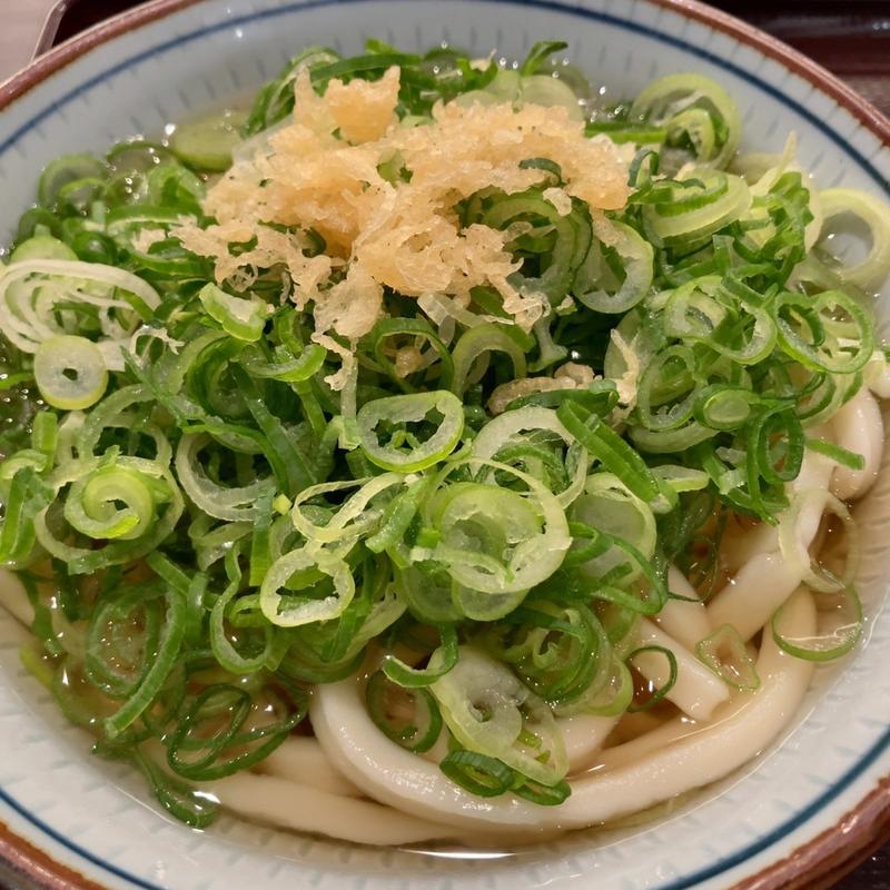 かけうどん(讃岐製麺 麦まる 八重洲地下街南口店)