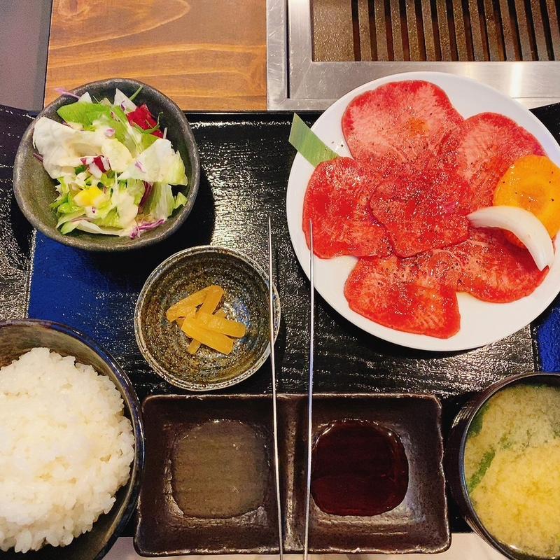 牛タンランチ(焼肉処いっとう )