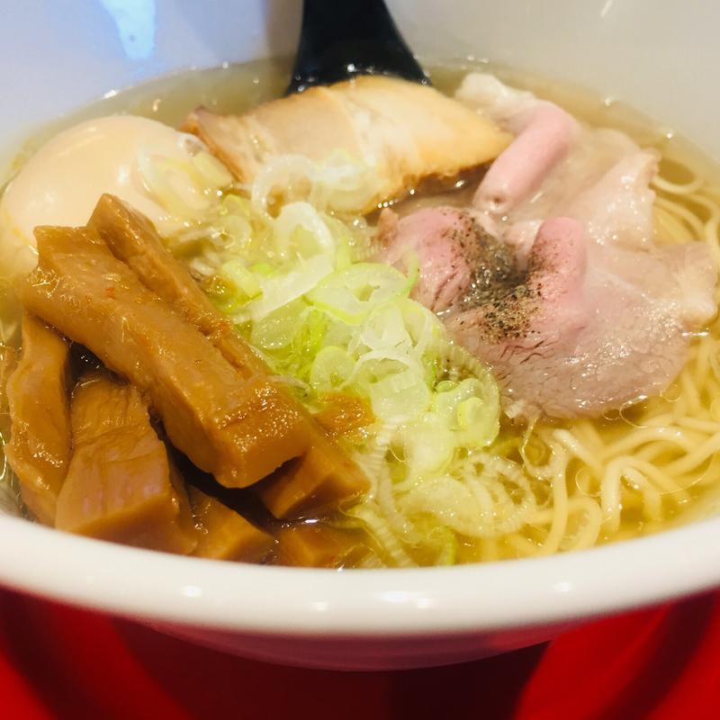 中華そば 潮 並(アイアイラーメン 新栄本店 )