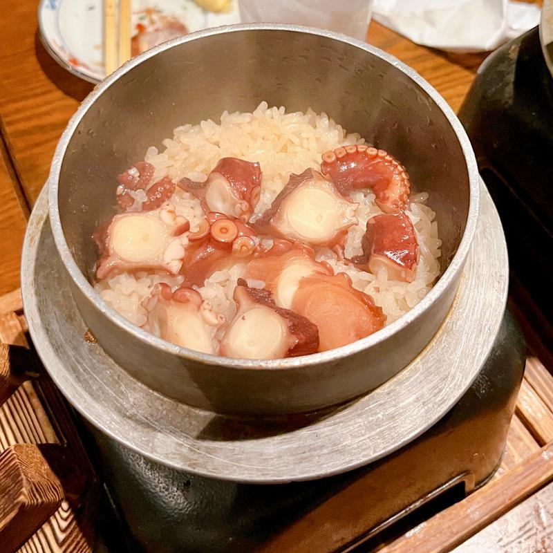 たこ釜飯(都民酒場魚金)