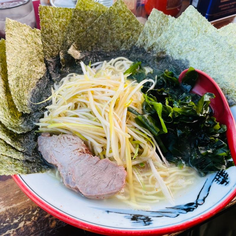 塩ラーメン＋ネギ＋海苔＋わかめ(ラーメンショップ 122号騎西店)