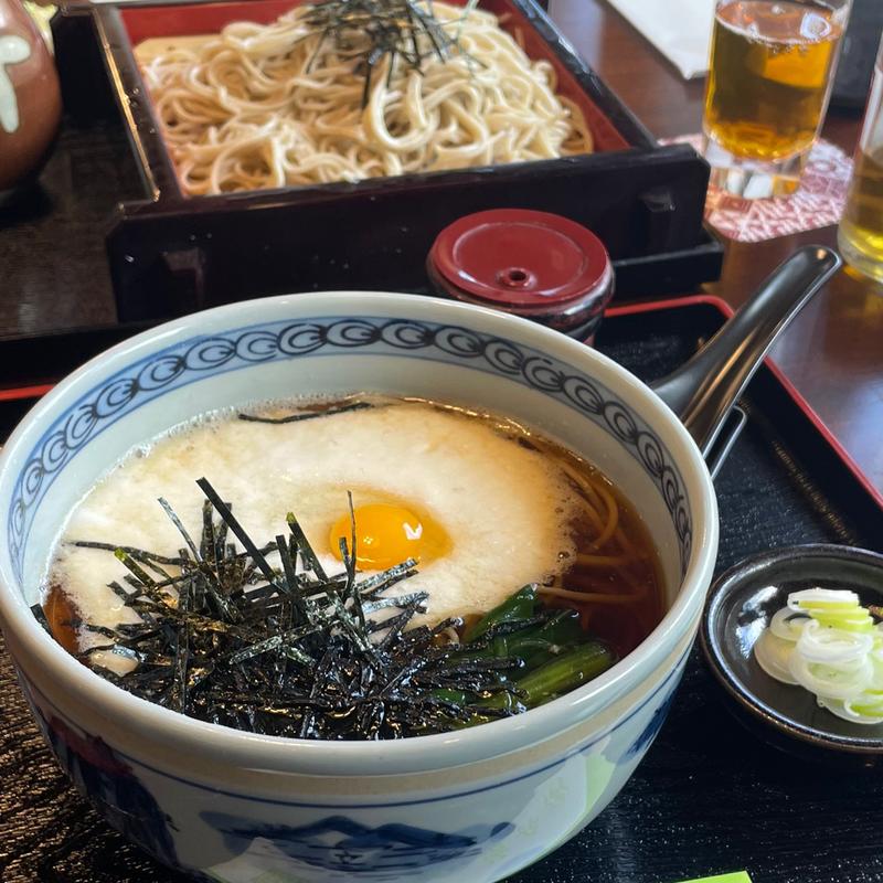 山かけそば(そば処　治兵衛 )