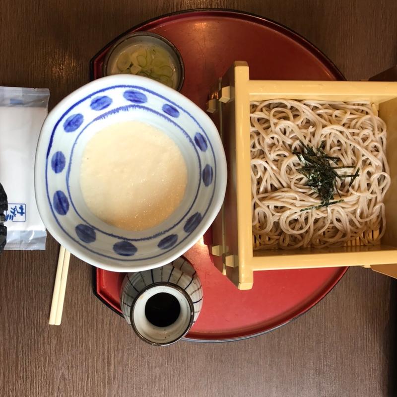 とろろ汁ざるそば(サガミ 豊川牛久保店)