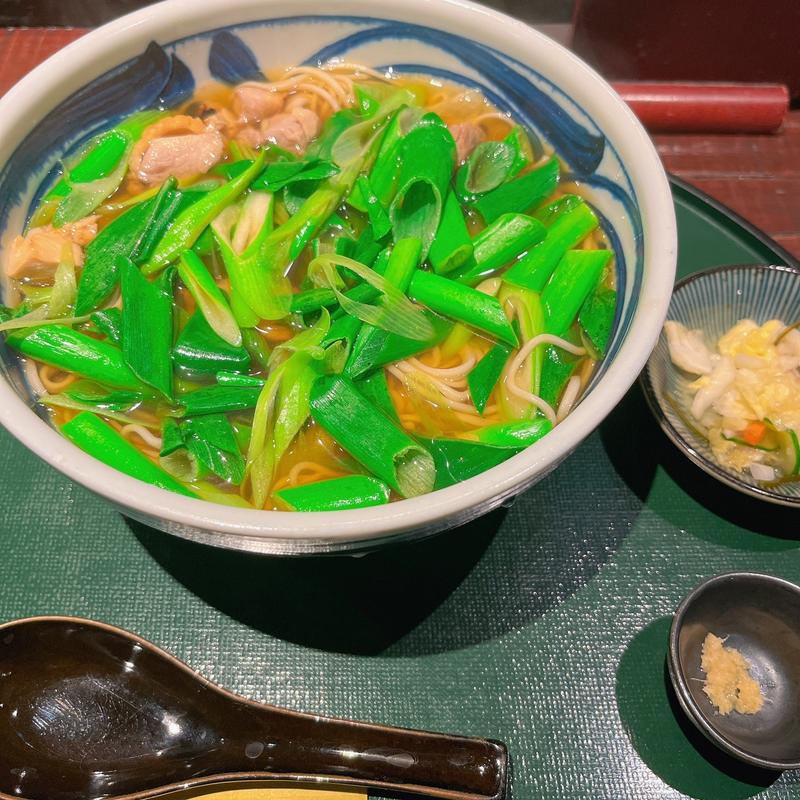 九条ねぎ地鶏そば(温)(比内や サスケ 郡山本店 （ひないや さすけ）)