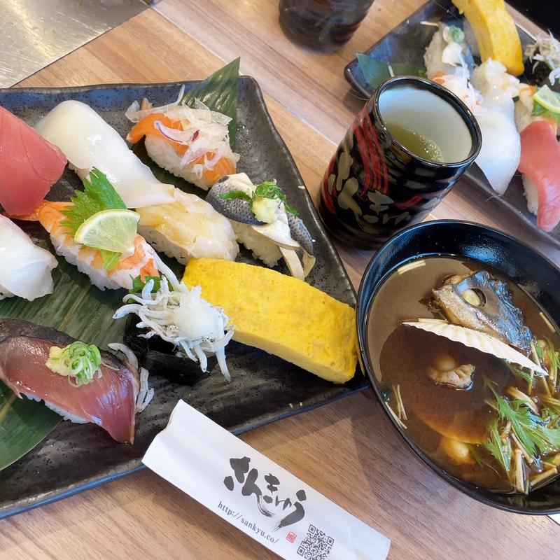 ランチセット(さんきゅう水産 近鉄針中野店)