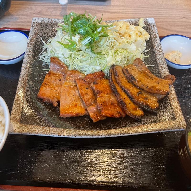 ミックス定食(ぶたどん すみ亭)