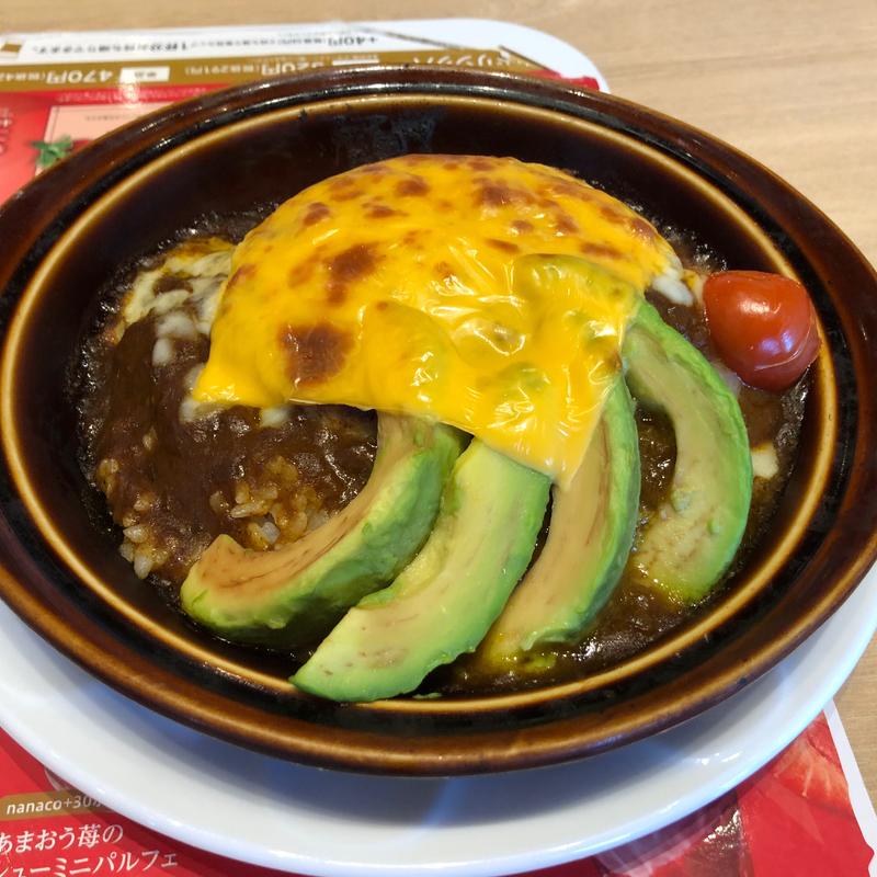 メキシカンハンバーグカレードリア(デニーズ 梅島店)