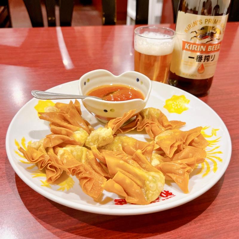 揚げワンタン(和福飯店)
