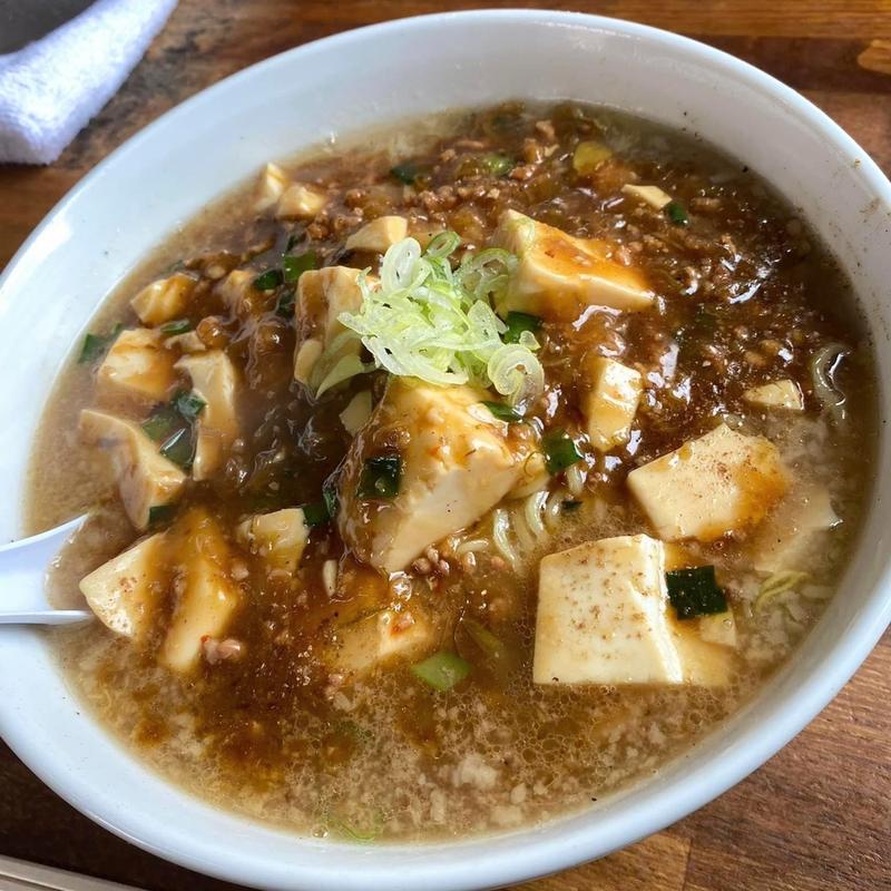 麻婆豆腐ラーメン(天狗北越ラーメン)