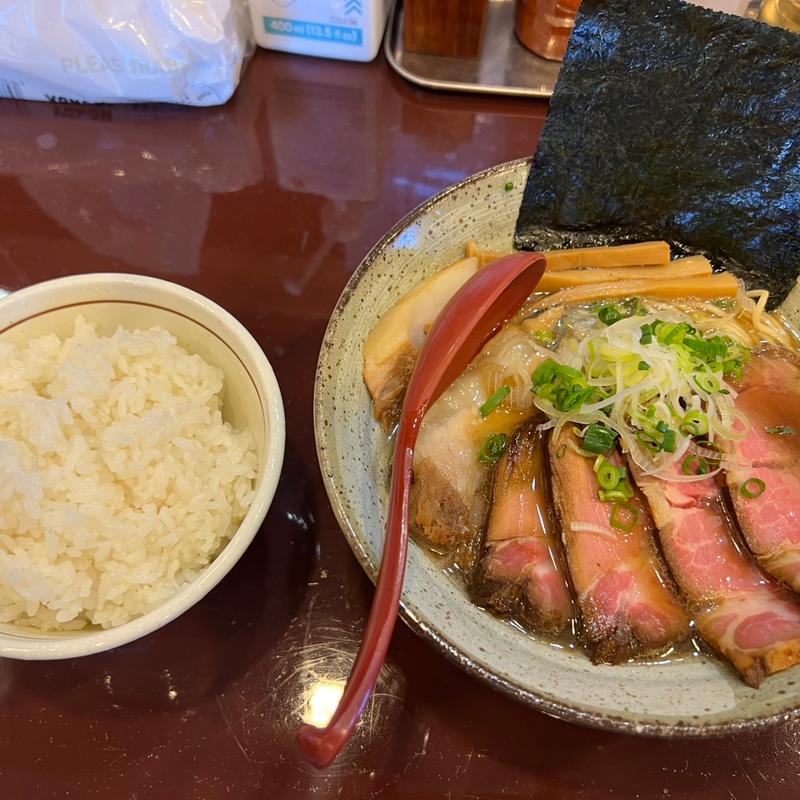 チャーシュー煮干しそば(麺屋 照の坊 （メンヤ テルノボウ）)