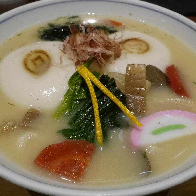 雑煮うどん(うどん棒 本店 （うどんぼう）)