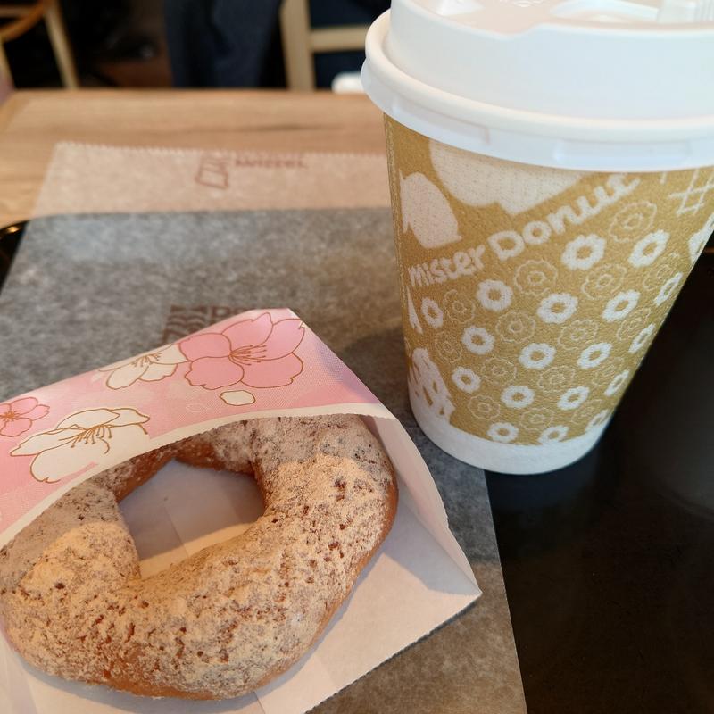 サクッとさくらドーナツ　つぼみ(ミスタードーナツ 平針ショップ)