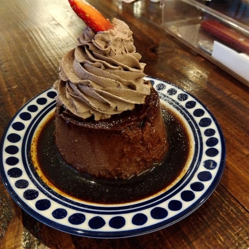 チョコレートプリン(リトルネストカフェ)