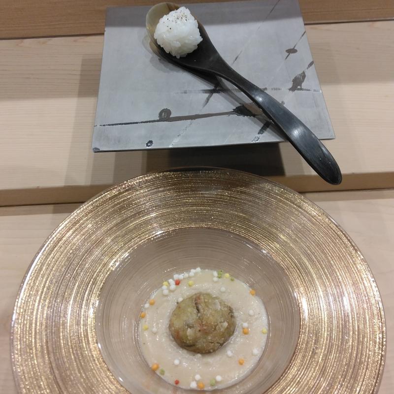 浅利の真薯あげ(鮨一也)