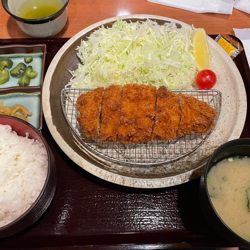 熟成とんかつ定食(お食事処・竹膳)