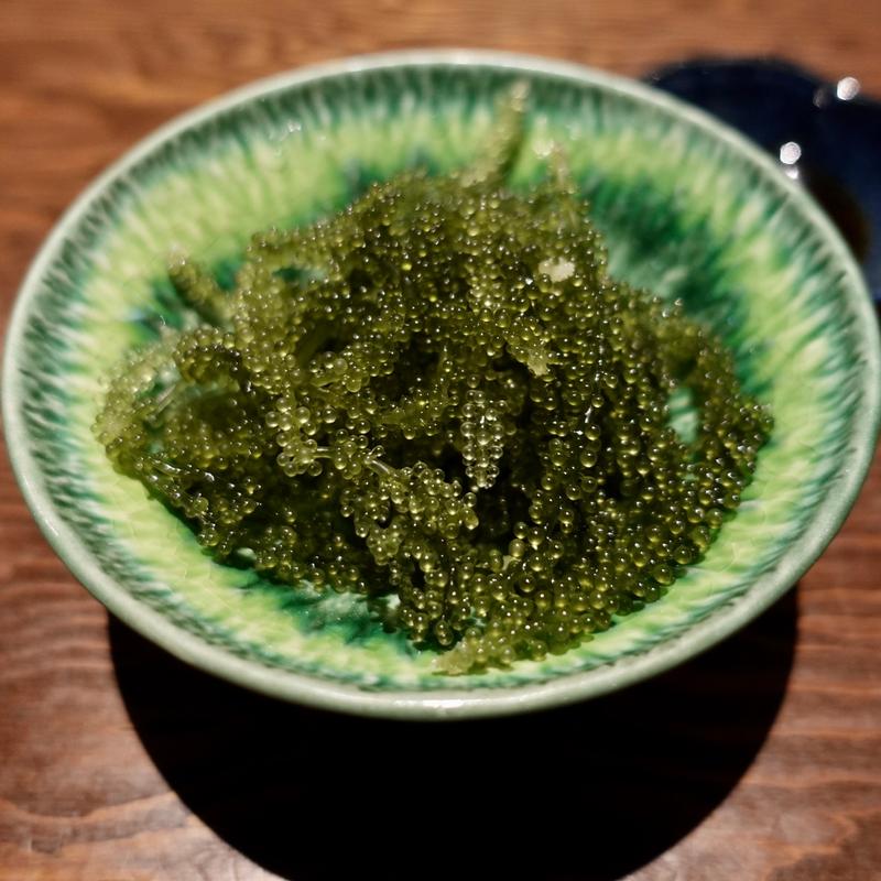 宮古島産海ぶどう(島の居酒屋　眞丑 （マウシ）)