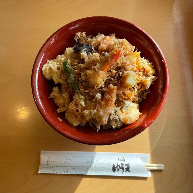 かき揚げ天丼(ゆう天)