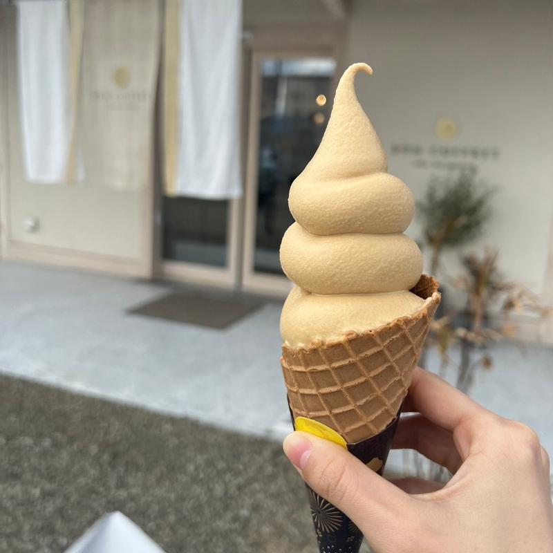 和三盆糖蜜ソフトクリーム(BON COFFRET)