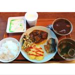 健康朝食(スーパーホテル 美田園)