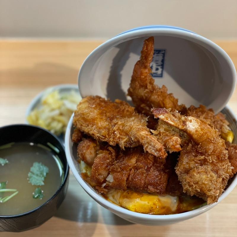 海老ダブルかつ丼(海老山)