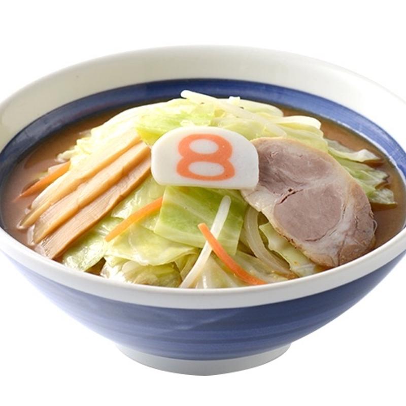 野菜ラーメン味噌(８番らーめん飯田インター店)