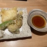 牡蠣天ぷら定食