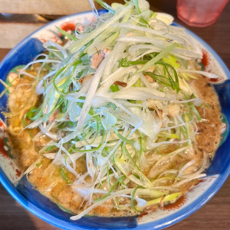 たっぷりねぎら～めん（道産軟白ねぎ使用・数量限定）(らーめん蔵)