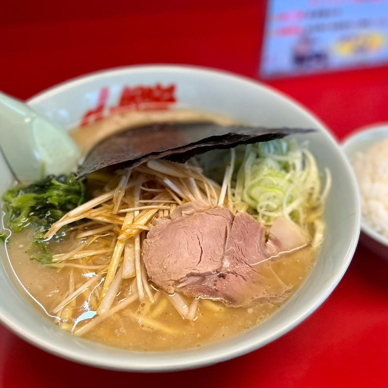 醤油ラーメン＋白髪ねぎ(ラーメン山岡家 南2条店)
