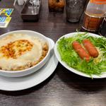 ハンバーグカレードリア