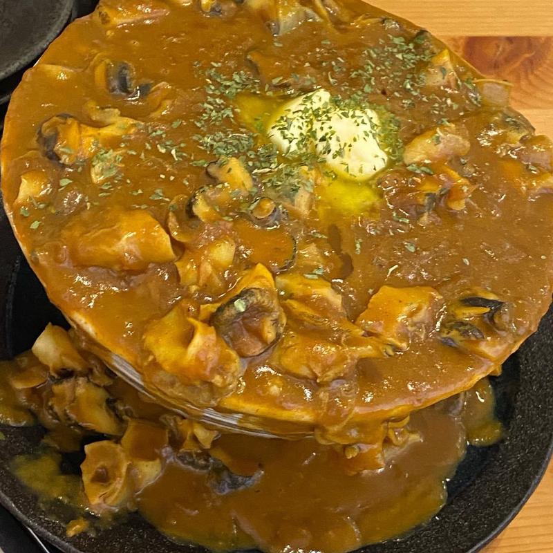 こぼしつぶカレー丼(海さくら 蝦夷海（えぞうみ）‐EZOUMI‐)