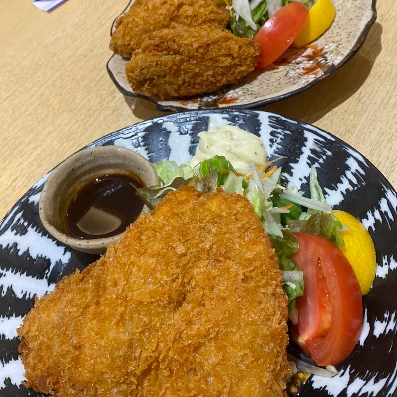 アジフライ(沼津魚がし鮨 本店)