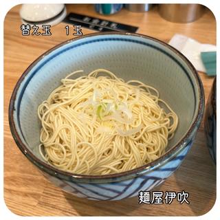 替玉（豚骨用細麺）1玉(麺屋伊吹)