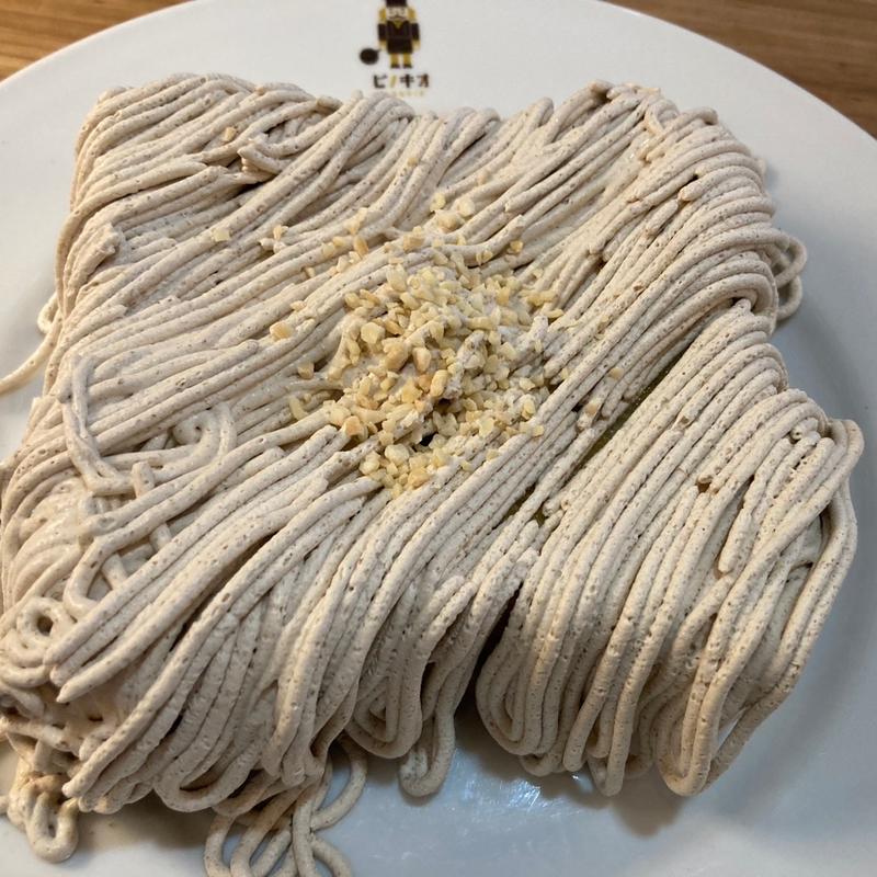 モンブラントースト(喫茶珈琲店ピノキオ西招堤店)