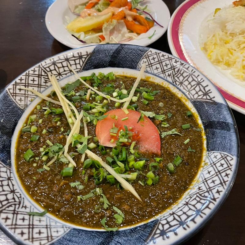 本日のおすすめカレー（キーマ）(ハリマ ケバブ ビリヤニ)