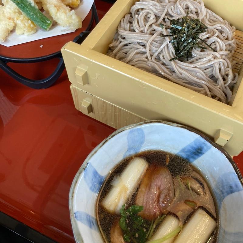 鴨汁ざるそば(サガミ 府中店 （さがみ）)