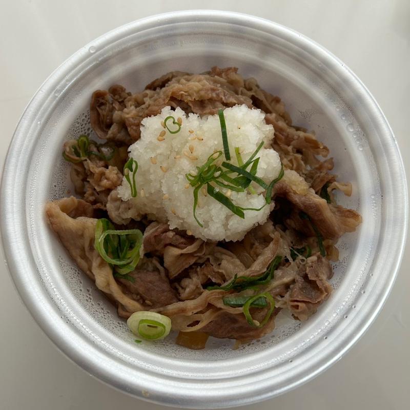 鬼おろしポン酢牛めし(松屋 京都久御山店 )