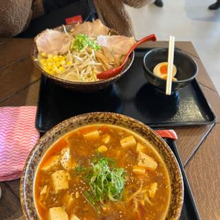 味噌麻婆麺(荒川らーめん魂 あしら 万代シテイ店)