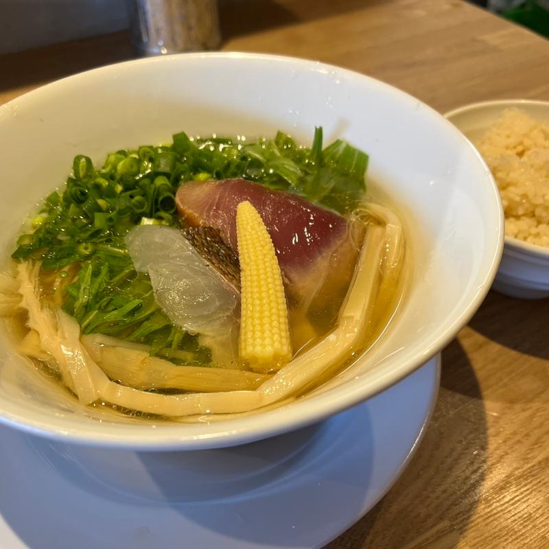 鯛清湯ラーメン(銀影丸)