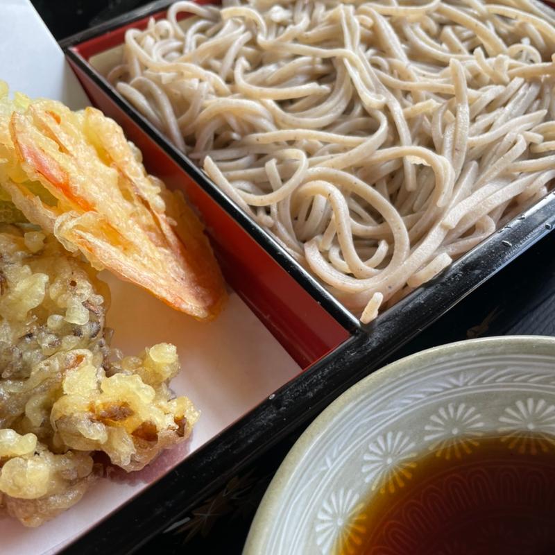 野菜天せいろ(手打ちそば処 藤美)