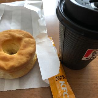 ビスケット、コーヒー(ケンタッキー)