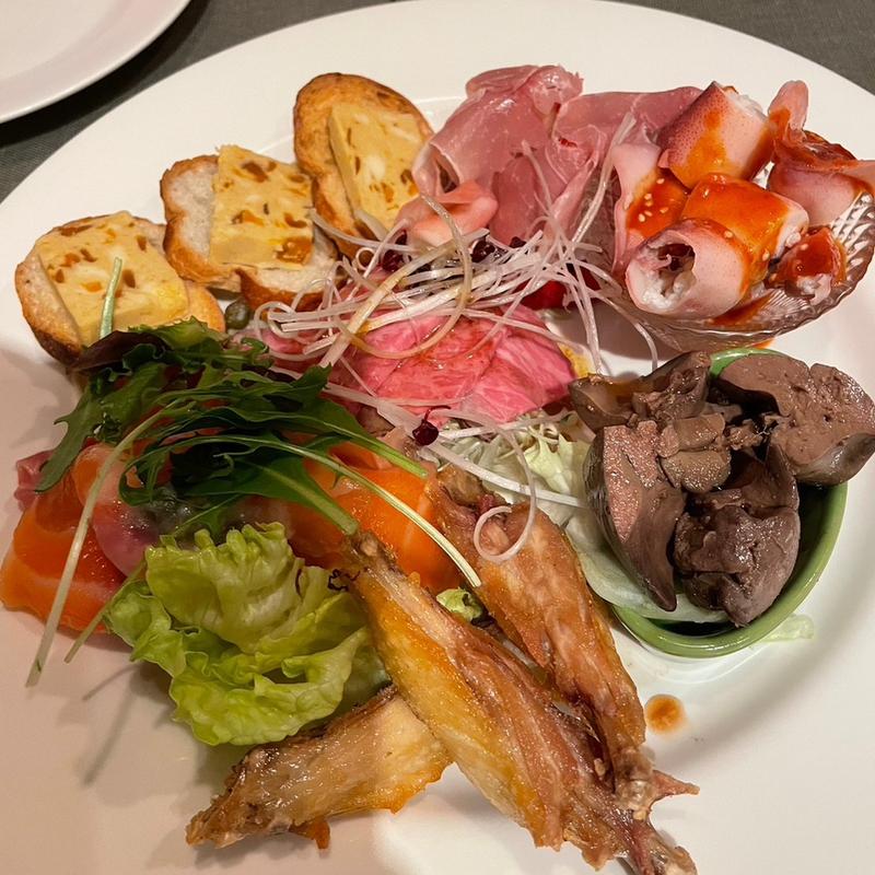 前菜(洋食手嶋)