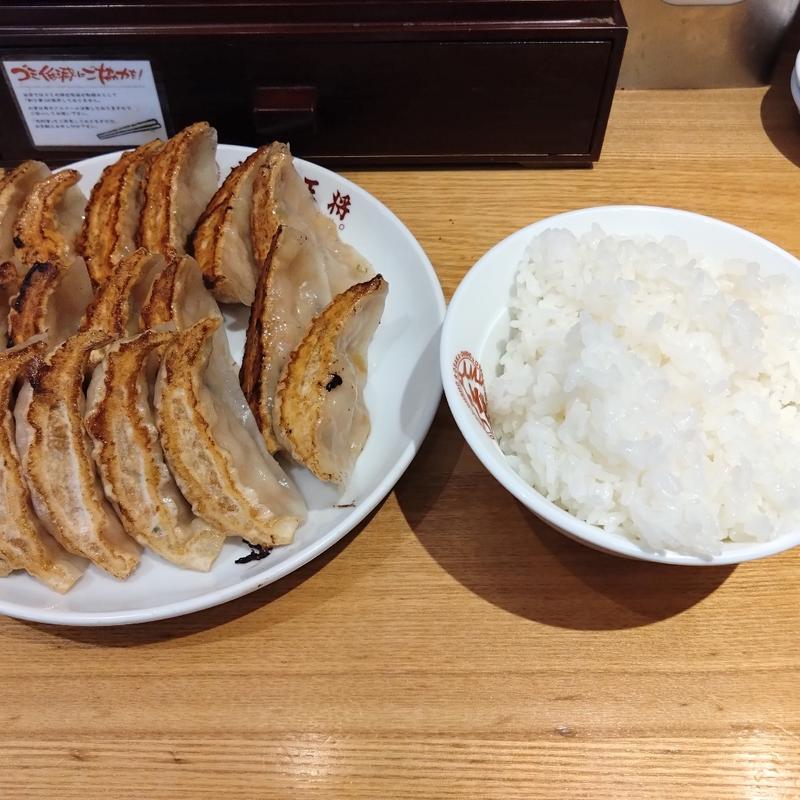 餃子(3人前)＋ライス(並)(大阪王将 青梅店)