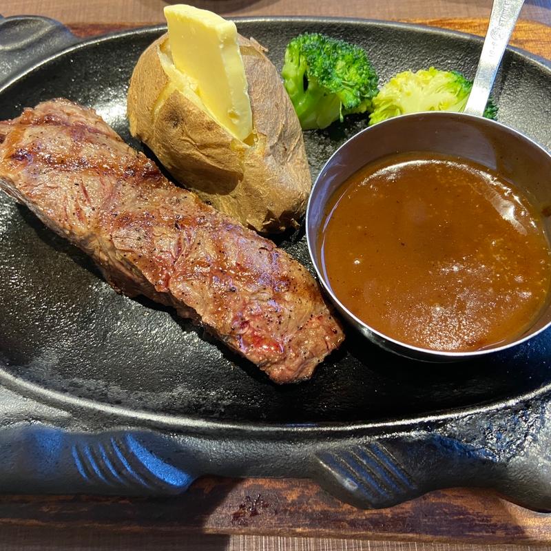 ミスジステーキ(ステーキハウス フォルクス 市川ニッケ店)