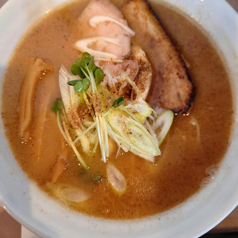 鶏白湯ラーメン(和らーめん　なかお)