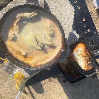 牡蠣とホタルイカのグラタン
