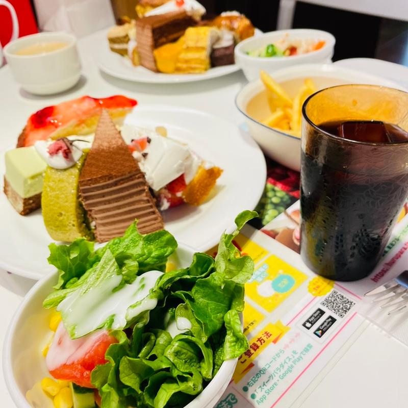 食べ放題 ポテト付き(スイーツパラダイス 町田モディ店)