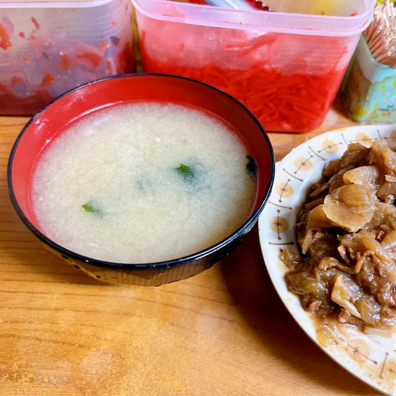 みそ汁(牛八 大井町本店)