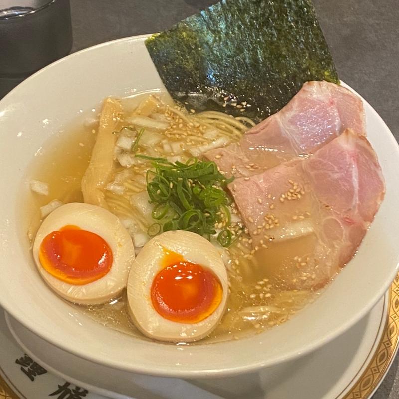 特製しおそば(中華そば 鍾馗 十三店)